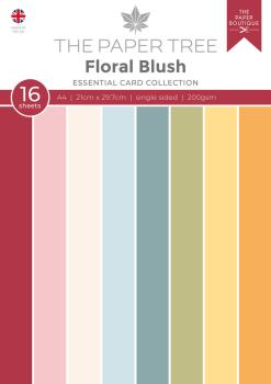 The Paper Tree - Card Collection "Floral Blush" A4 Cardstock