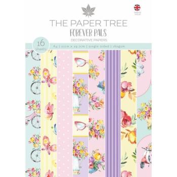 The Paper Tree - Designpapier "Forever Pals" Paper Pack A4 - 16 Bogen