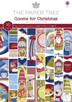 The Paper Tree - Die Cut Collection "Gnome for Christmas" Stanzteile Papier