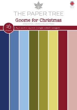The Paper Tree - Card Collection "Gnome for Christmas" A4 Cardstock