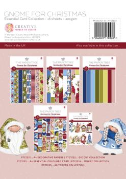 The Paper Tree - Card Collection "Gnome for Christmas" A4 Cardstock