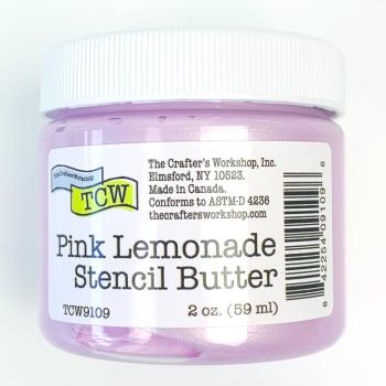 The Crafters Workshop - Modellierpaste "Pink Lemonade" Stencil Butter