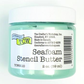 The Crafters Workshop - Modellierpaste "Seafoam" Stencil Butter