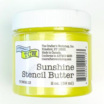The Crafters Workshop - Modellierpaste "Sunshine" Stencil Butter