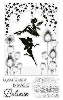 Crafters Companion - Stempelset "Fairy Glade" Clear Stamps