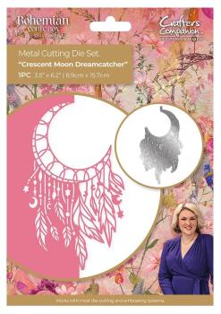 Crafters Companion - Stanzschablone "Crescent Moon Dreamcatcher" Dies