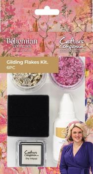 Crafters Companion - Deco Metall Flocken "Gilding Flakes Kit"