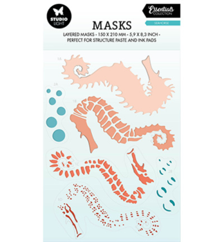 Studio Light - Schablone "Seahorse" Stencil  