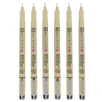 Sakura - Pigma Micron Finliner Set Erdtöne