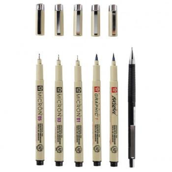 Sakura - Pigma Micron Finliner Set Manga