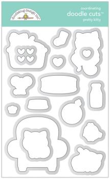 Doodlebug Design - Stanzschablone "Pretty Kitty" Doodle Cuts