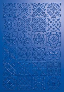 Crafters Companion - Prägefolder "Decorative Tiles" 3D Embossingfolder