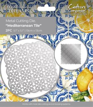 Crafters Companion - Stanzschablone "Mediterranean Tile" Dies