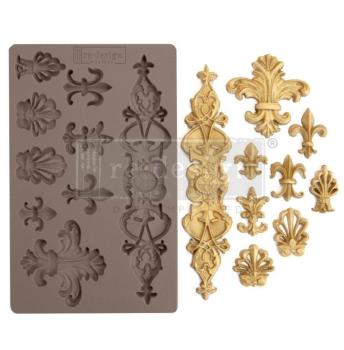 Re-Design with Prima - Gießform "Fleur De Lis" Mould 5x8 Inch