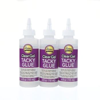 Aleene´s - Flüssigkleber - Clear Gel Tacky Glue 3x4oz (3x118ml)