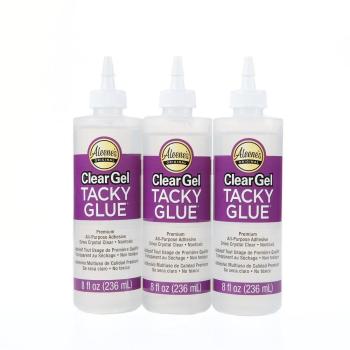 Aleene´s - Flüssigkleber - Clear Gel Tacky Glue 3x8oz (3x236ml)