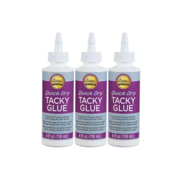 Aleene´s - Flüssigkleber - Quick Dry Tacky Glue 3x4oz (3x118ml)
