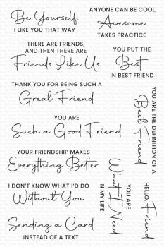 My Favorite Things Stempelset "Friends Like Us" Clear Stamps