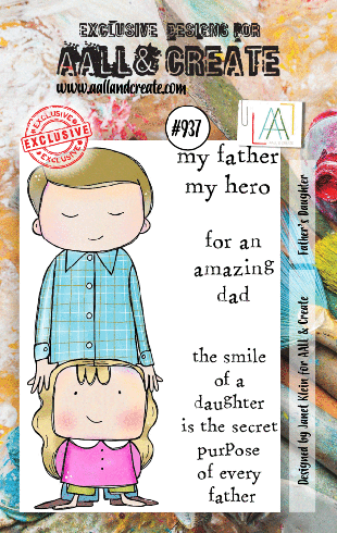 AALL and Create - Stempelset A7 "Father's Daughter" Clear Stamps