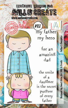 AALL and Create - Stempelset A7 "Father's Daughter" Clear Stamps