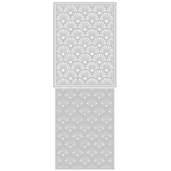 Sizzix - Stanzschablone "Layered Geo Shells" Thinlits Craft Dies by Jessica Schott