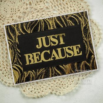 Creative Expressions - 3D Embossingfolder 8x8 Inch "Tidal Sand" Prägefolder Design by Sue Wilson