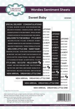 Creative Expressions - Embesllishment "Sweet Baby"