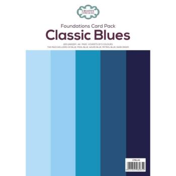 Creative Expressions - Cardstock "Classic Blues" Paper Pack A4 - 20 Bogen