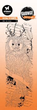 Studio Light - Stempel "Owl in Tree" Clear Stamps Grunge Collection