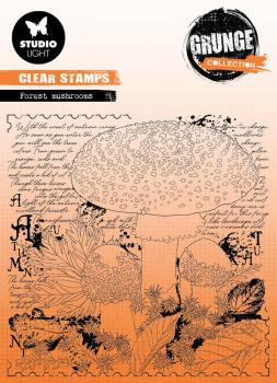 Studio Light - Stempel "Forest Mushrooms" Clear Stamps Grunge Collection
