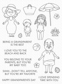 My Favorite Things - Stempel "Being a Grandparent Is the Best" Clear Stamps