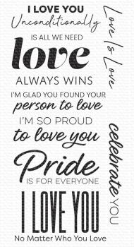 My Favorite Things Stempelset "Pride Is for Everyone" Clear Stamps
