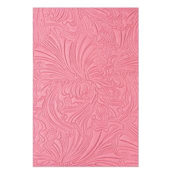 Sizzix - 3D Prägefolder "Anstrakte Blumen" Embossing Folder