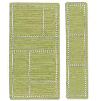 Sizzix - Stanzschablone "Mini Slimline & Tickets" Thinlits Craft Dies by Eileen Hull