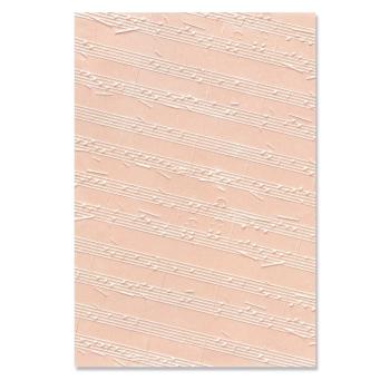 Sizzix - 3D Prägefolder "Musical Notes" Embossing Folder Design by Kath Breen
