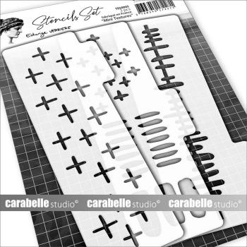 Carabelle Studio - Schablone  "Mini Textures" Stencil
