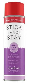 Crafters Companion - Stick and Stay Mounting Adhesive - Red Can