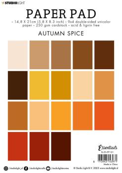 Studio Light - Cardstock "Autumn Spice" Paper Pad A5 - 36 Bogen 
