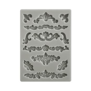 Stamperia - Gießform A6 "Corners and Embellishments" Soft Mould 