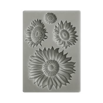 Stamperia - Gießform A6 "Sunflowers" Soft Mould 