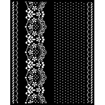 Stamperia - Schablone "Borders and Lace" Stencil