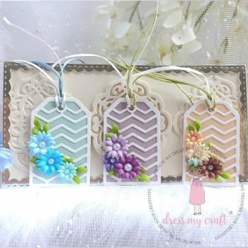 Preview: Dress My Craft - Stanzschablone "Birthday Tags" Dies