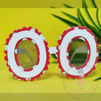 Dress My Craft - Stanzschablone "Cute Scalloped Oval Frame" Dies