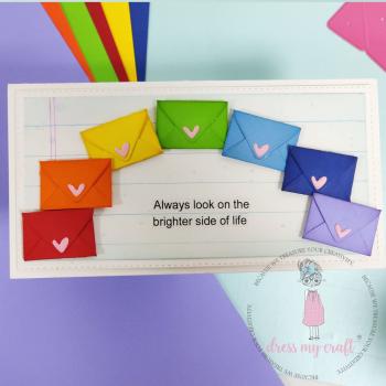 Dress My Craft - Stanzschablone "Mini Envelope" Dies
