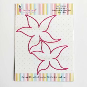 Dress My Craft - Stanzschablone "Twisted Calyx LG" Dies