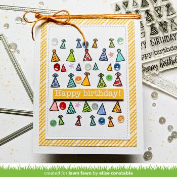 Lawn Fawn - Stempelset "All The Party Hats" Clear Stamps