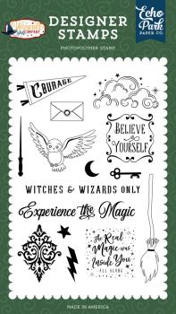 Echo Park - Stempelset "Witches And Wizards Only" Clear Stamps