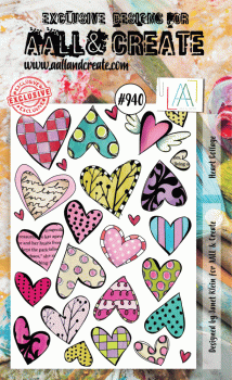AALL and Create - Stempel A6 "Art Collage" Clear Stamps