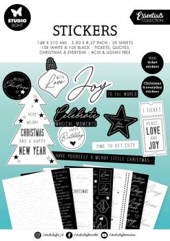 Studio Light - Aufkleber "Christmas & Everyday" Sticker