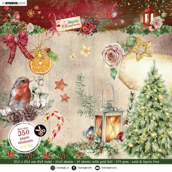 Studio Light - Stanzteile "Magical Christmas" Die Cut Block - 20 Bogen